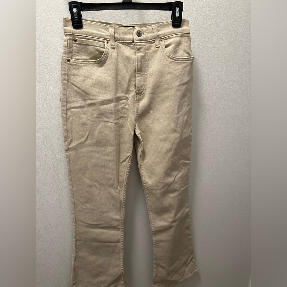 Asos flare cream pants